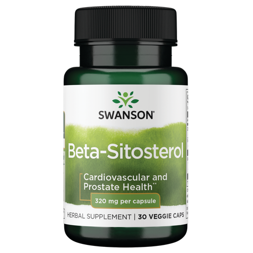 Swanson Beta-Sitosterol 320 мг, 30 вегетарианских капсул