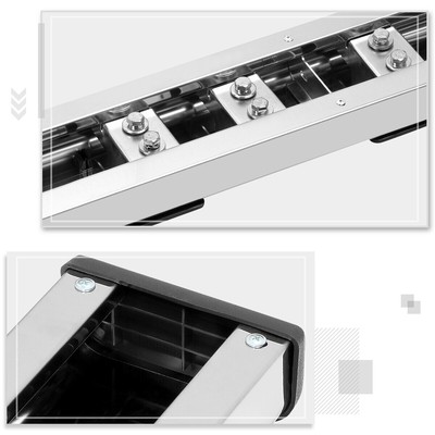 For 07-19 Silverado/Sierra Extended Cab 5" Step Nerf Bar Running Board Chrome