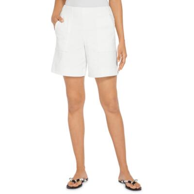 

Женские джинсовые шорты-бермуды без застежки Lysse, внутренний шов 7 дюймов BHFO 3511, Off white, 143042M9