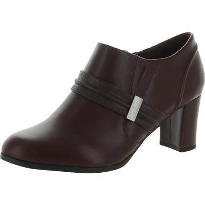 

Женские красные ботильоны Easy Street Berit, ширина 8,5 дюйма (C,D,W) BHFO 8643, Burgundy/croco