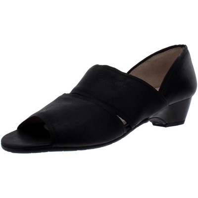 Amalfi by Rangoni Женские черные босоножки Dublino на среднем каблуке 7 (B,M) BHFO 7445
