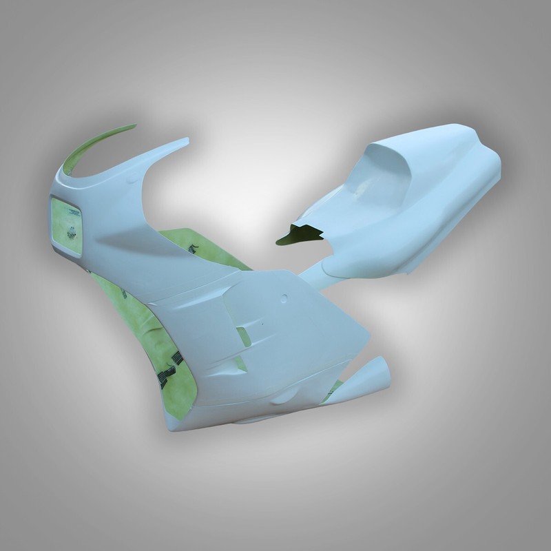 Klr214 Yamaha Rd / Rz 500 Kit De Finition StraÃEnverkleidung ArriÃ¨Re Bosse Gfk