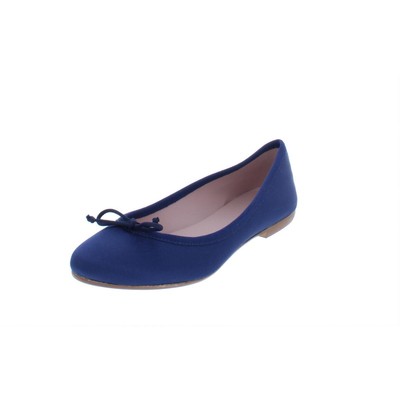 

Женские атласные туфли на плоской подошве Private Label Kacey Blue 36 Medium (B,M) BHFO 3085, Blue/satin