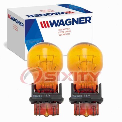 2 pc Wagner Front Side Marker Light Bulbs for 2000-2008 Toyota Camry Corolla le