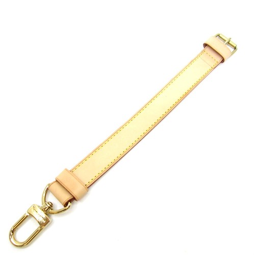 LOUIS VUITTON ストラップ ホワイト ゴールド Auth LOUIS VUITTON Strap Parts For LV Bags Shoulder Strap Beige