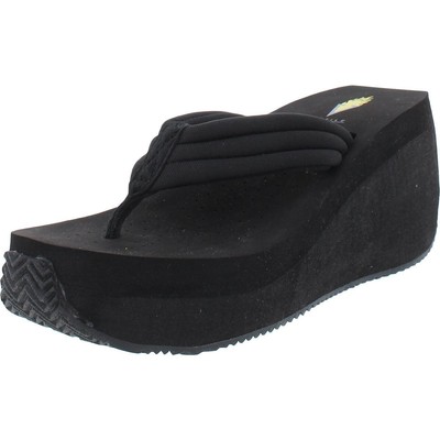 

Черные женские шлепанцы на каблуке Volatile Zoe, ширина 7 (C, D, W), BHFO 6300, Черный, Zoe