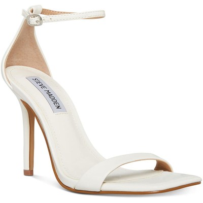 

Женские белые классические сандалии Steve Madden, размер 6,5, средний (B,M) BHFO 7264, Белый