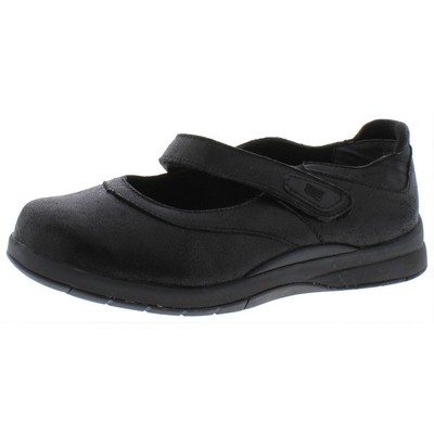 

Женские туфли Drew Endeavour Black Mary Janes 12 Extra Wide (E+, WW) BHFO 3560, Dusty black leather, Endeavor