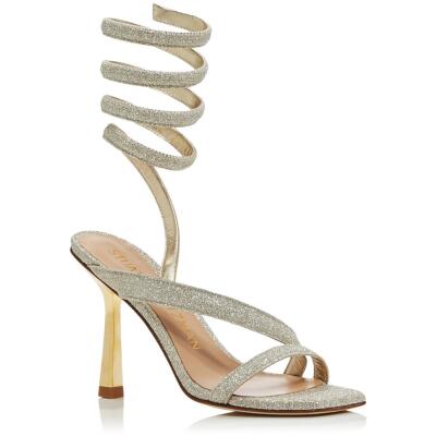 

Женские вечерние туфли на каблуке с блестками Beatrix Stuart Weitzman BHFO 4895, Beatrix