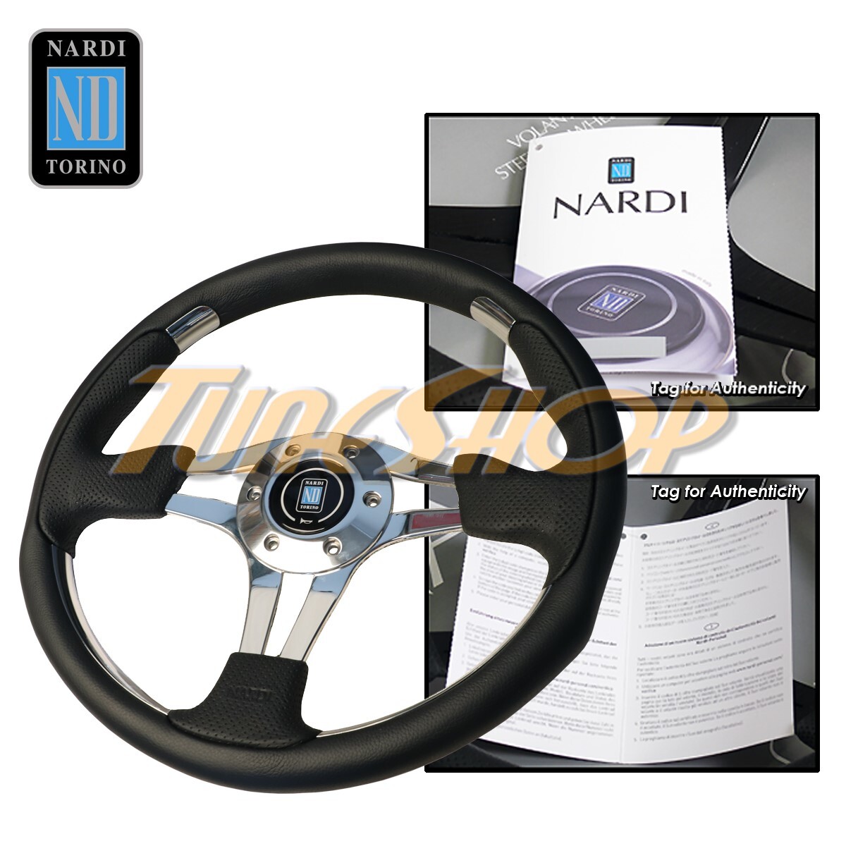 NARDI ND TORINO AE86ボス付80年代MADE IN ITALY Nardi Torino Classic 365mm Silver 80s | SevenStars