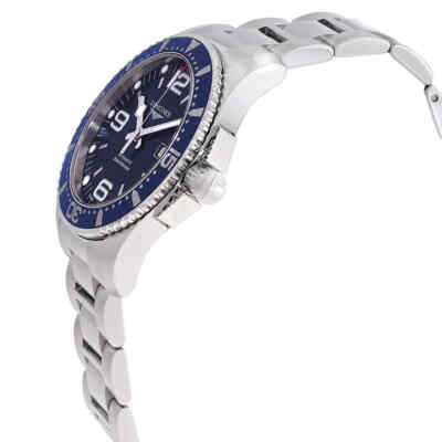 Pre-owned Longines Hydroconquest Automatic Blue Dial 44 Mm Men's Watch L3.841.4.96.6