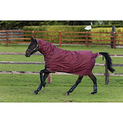 Horseware Amigo Bravo 12 plus Lite Navy/blue/strong Blue & Black Rain blanket tu