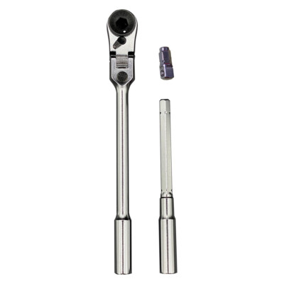 Vim Products VIMRFB400K 3 pc. 1/4'' Mini Flex Bit/Socket Ratchet and T-Handle