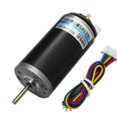 DC 6V 12V 24V Permanent Magnet Motor High Speed Reversible With Hall Encoder