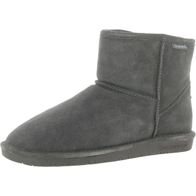 

Женские серые замшевые дубленки Bearpaw, обувь 11, средний (B,M) BHFO 3637, Grey