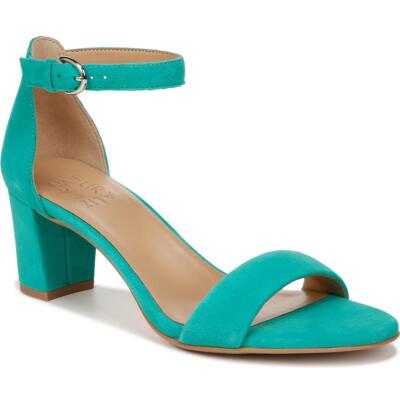 Naturalizer Womens Vera Green Pumps Heel Sandals  Shoes 9 Medium (B,M) BHFO 9472