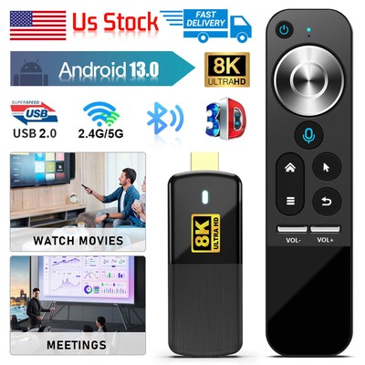 H96MAX M3 8K Smart Android 13.0 TV Box Quad Core HD Stream Player Bluetooth v5.0