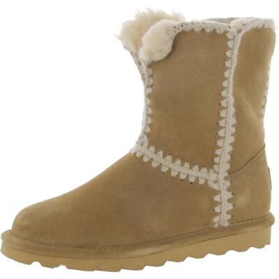 Женские ботинки из овечьей шерсти Bearpaw Penelope коричневого цвета, размер 9, средний (B,M), BHFO 6232