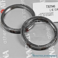 2X Krümmerdichtung Auspuffdichtung für Suzuki D...