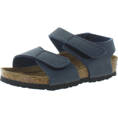 

Темно-синие сандалии на плоской подошве с открытым носком Birkenstock для мальчиков 26 BHFO 4932, Navy, 1014367