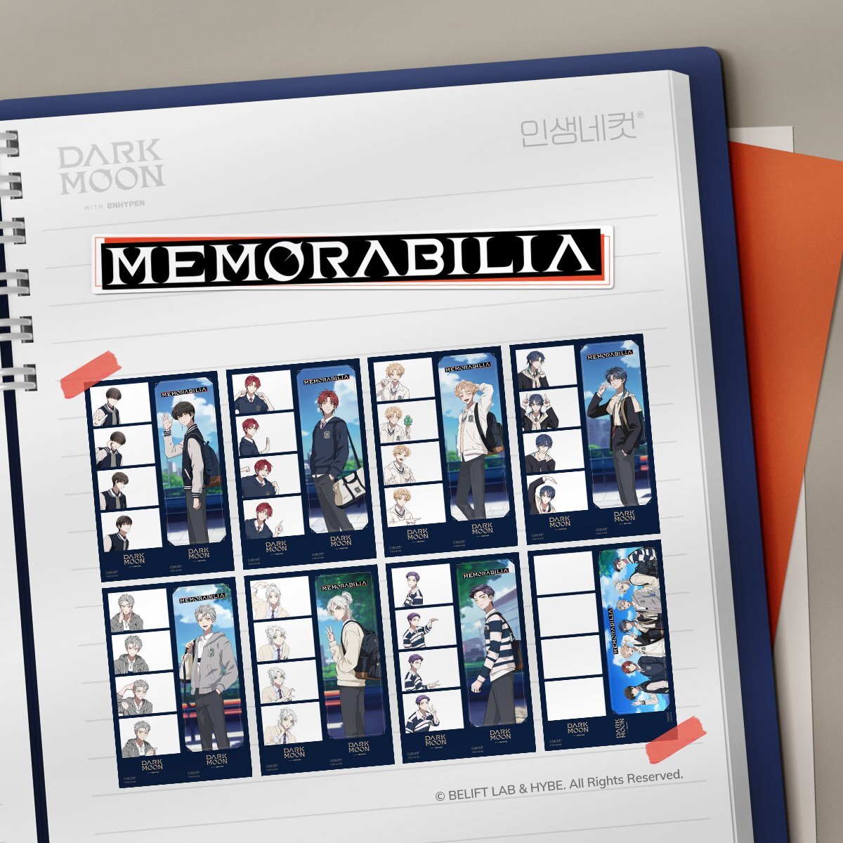 ENHYPEN ソヌ DARK MOON MEMORABILIA セット ENHYPEN - Dark Moon Special Album Memorabilia Moon version