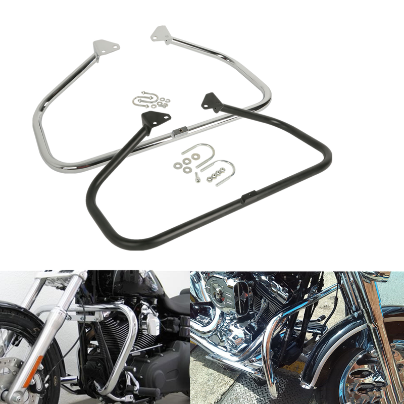 Motorcycle Parts Lindby Front Chrome Multibar Highway Engine Guard Bar