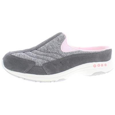 

Женские сандалии Easy Spirit Travel Time 529 Grey Slide Sandals 11 Narrow (AA,N) BHFO 0205, Heather gray/pink