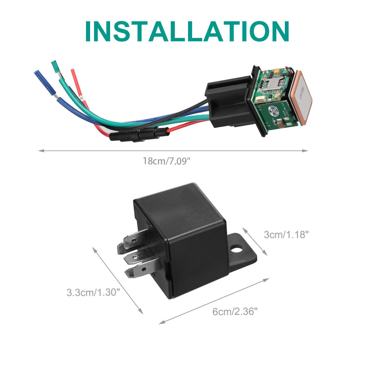 Купить Приборы слежения Unbranded CJ720 Car GPS GSM Tracker relay
