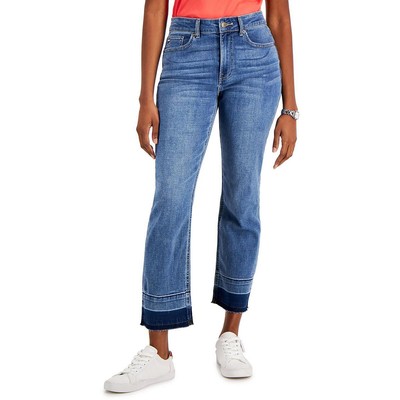 

Женские джинсы до щиколотки Tommy Hilfiger Denim с высокой талией и смешанной стиркой BHFO 9595, Charm wash