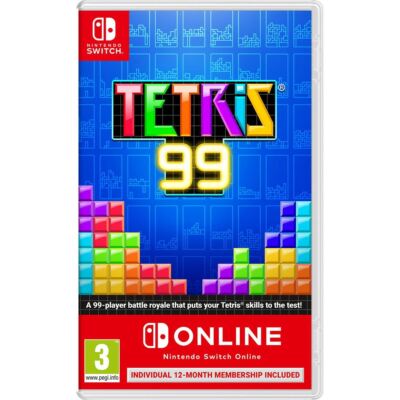 Tetris 99 - Includes 12-Month Online [Nintendo Switch] NEW