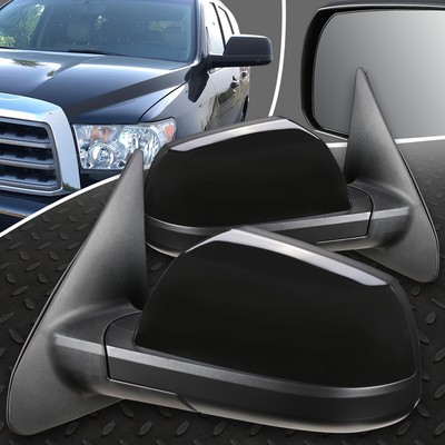 ДЛЯ 07-13 TOYOTA TUNDRA SEQUOIA ПАРА ЗЕРКАЛ В СТИЛЕ OE С ЭЛЕКТРОПРИВОДОМ И ПОДОГРЕВОМ БОКОВОЙ ДВЕРИ