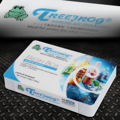 КОРОБКА-ДЕЗОДОРАНТ ДЛЯ ОСВЕЖИТЕЛЯ ВОЗДУХА TREEFROG RAMUNE SQUASH SCENT HOME/OFFICE/AUTO/CAR