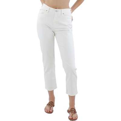 

Женские белые прямые джинсы до щиколотки с высокой талией Eileen Fisher  BHFO 4045, Бежевый, S1GDUP8480M