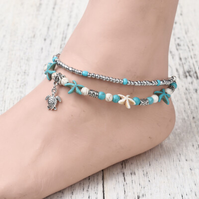Boho Chic Oceanside Anklet