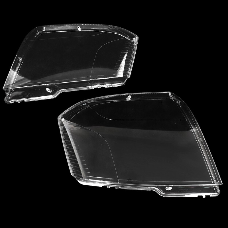 1Pair Front Clear Headlamp Headlight Lens Covers For Cadillac Escalade 2007-2014