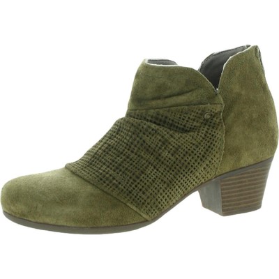 Повседневные ботильоны Array Womens Blair Suede Block Heel BHFO 5474