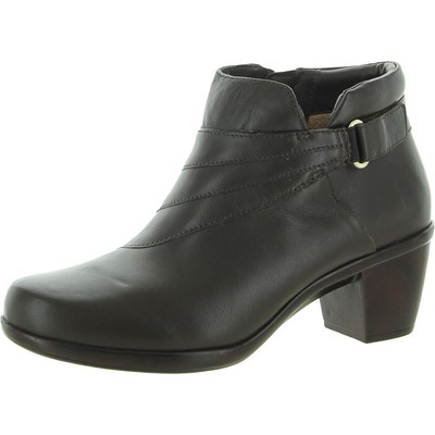 

Женские ботильоны Naturalizer Emilia Brown, ширина 9,5 дюйма (C, D, W) BHFO 5721, Brown leather