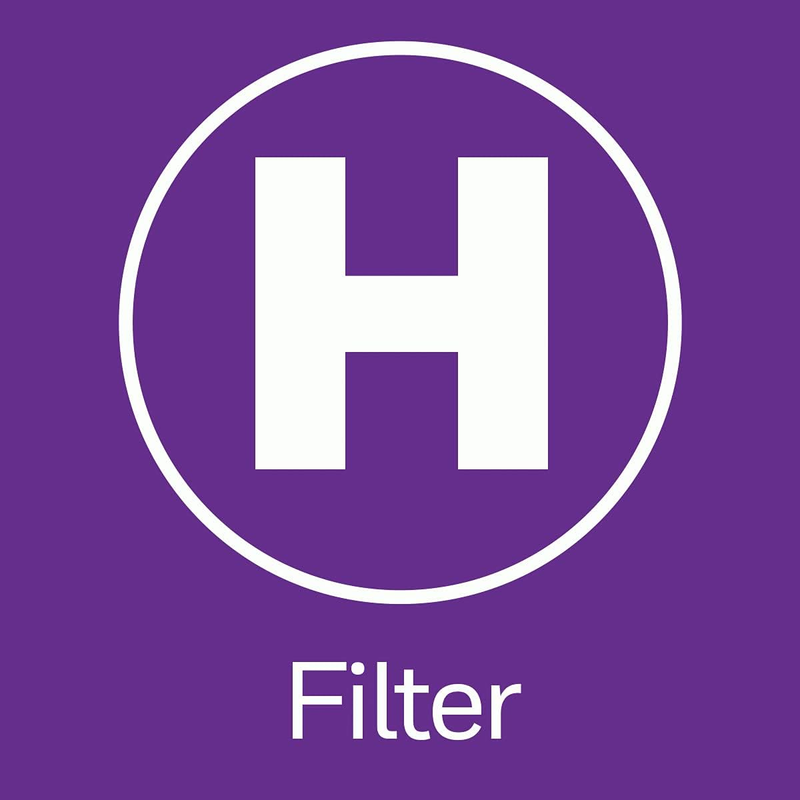 HRF-H1C True HEPA Replacement Filter (H) for Air Purifiers, Pack of 1 Filter (H)