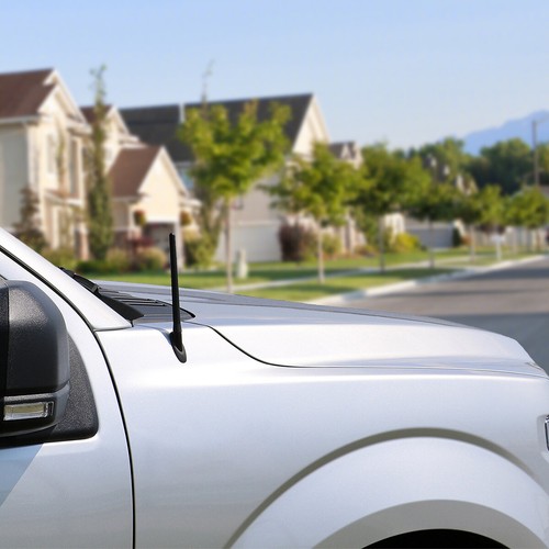 For Ford F-150 F150 2009-2021 5 inch Short Black Antenna Mast Radio AM/FM