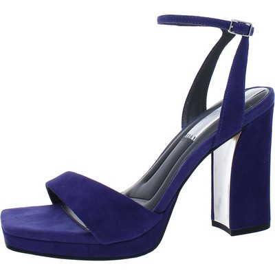 

Женские синие кожаные туфли на каблуке Franco Sarto Daffy 7 Medium (B,M) BHFO 0732, Blue leather, Daffy