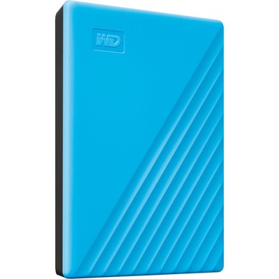 Внешний жесткий диск WD My Passport 2 ТБ USB 3.2 Gen 1, синий #WDBYVG0020BBL-WESN