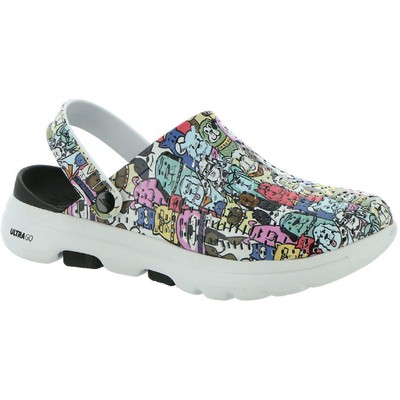 

Женские сандалии Skechers Go Walk 5 - Dog Lover Black Slide 6 Medium (B,M) 6811, Black/multi