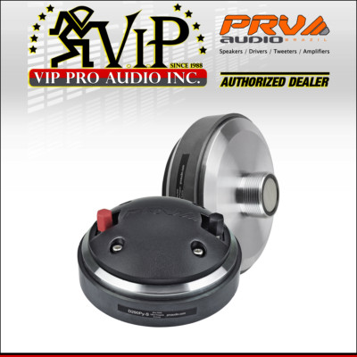  PRV Audio D290Py-S 1'' Polyimide Horn Compression Driver 8 Ohm 1-3/8''-18 TPI NEW