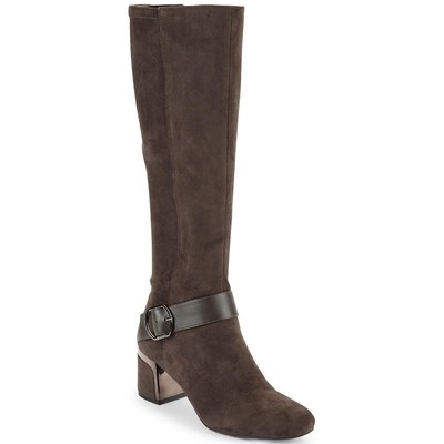 

Женские сапоги до колена City DKNY Caira Grey 7.5 Medium (B,M) BHFO 3259, Stone, Caira