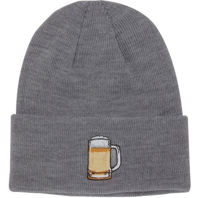 Угольный головной убор Crave Beanie Heather Grey/Beer, один размер