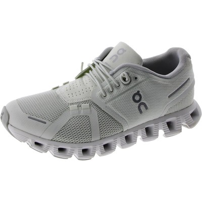 On Womens Cloud 5 Белые повседневные и модные кроссовки 9 Medium (B,M) BHFO 0225