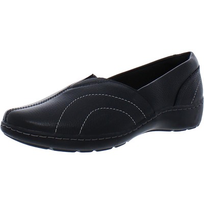 

Женские лоферы на плоской подошве без шнурков из искусственной кожи Clarks Cora Meadow BHFO 7498, Черный, Cora Meadow