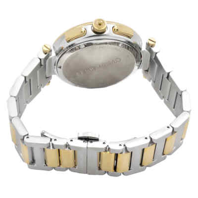 Pre-owned Ferragamo Legacy Chronograph Quartz Silver Dial Ladies Watch Sfu200423