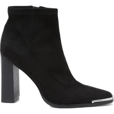 

Женские ботильоны ANLICO из искусственной замши BCBGeneration, ботильоны на наборном каблуке, BHFO 8768, Black micro suede, ANLICO