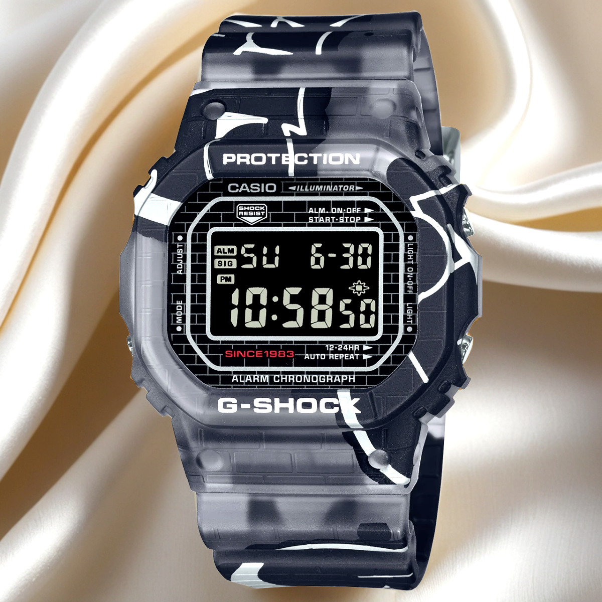 CASIO カシオ Gショック DW-5000SS-1JR Casio G-shock DW-5000SS-1JR Street Spirit Limited Men Watch From